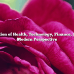 The Intersection of Health, Technology, Finance, and Travel: A Modern Perspective
